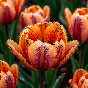 Тюльпан Литл Джем купить по цене от 199р. в интернет-магазине «Посадика» с доставкой почтой в в Сясьстройе и по всей России – [изображение №1].