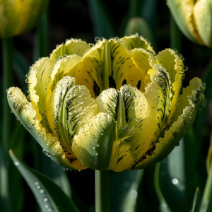 Тюльпан Стар Даст купить по цене от 229р. в интернет-магазине «Посадика» с доставкой почтой в в Сясьстройе и по всей России – [изображение №1].