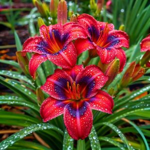 Лилейник Солар Вин купить по цене от 329р. в интернет-магазине «Посадика» с доставкой почтой в в Сясьстройе и по всей России – [изображение №1].