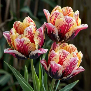 Тюльпан Роял Гарнит купить по цене от 425р. в интернет-магазине «Посадика» с доставкой почтой в в Сясьстройе и по всей России – [изображение №1].