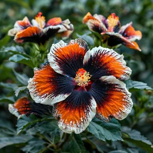 Гибискус Роял Рапсоди купить по цене от 261р. в интернет-магазине «Посадика» с доставкой почтой в в Сясьстройе и по всей России – [изображение №1].