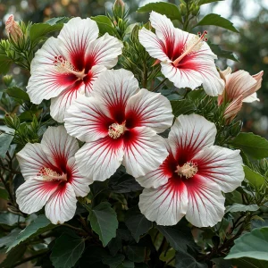 Гибискус Рэд Элеганс купить по цене от 380р. в интернет-магазине «Посадика» с доставкой почтой в в Сясьстройе и по всей России – [изображение №1].