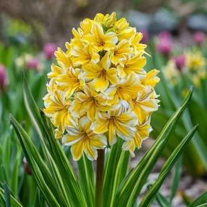 Гиацинт Кримсон Тайфун купить по цене от 2099р. в интернет-магазине «Посадика» с доставкой почтой в в Сясьстройе и по всей России – [изображение №1].