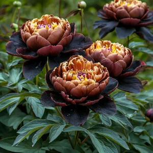 Пион Императорский Бал купить по цене от 419р. в интернет-магазине «Посадика» с доставкой почтой в в Сясьстройе и по всей России – [изображение №1].