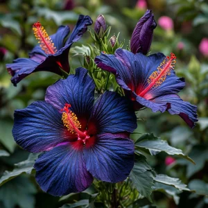 Гибискус Саншайн Кисс купить по цене от 450р. в интернет-магазине «Посадика» с доставкой почтой в в Сясьстройе и по всей России – [изображение №1].