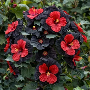 Гибискус Шиммеринг купить по цене от 720р. в интернет-магазине «Посадика» с доставкой почтой в в Сясьстройе и по всей России – [изображение №1].