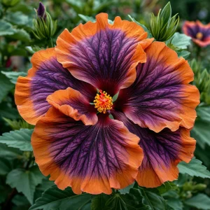 Гибискус Оранж Спел купить по цене от 285р. в интернет-магазине «Посадика» с доставкой почтой в в Сясьстройе и по всей России – [изображение №1].