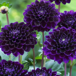 Георгин Анно Домини купить по цене от 255р. в интернет-магазине «Посадика» с доставкой почтой в в Сясьстройе и по всей России – [изображение №1].