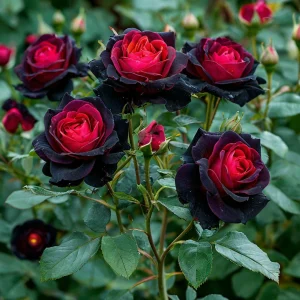 Роза Тень Феникса купить по цене от 402р. в интернет-магазине «Посадика» с доставкой почтой в в Сясьстройе и по всей России – [изображение №1].